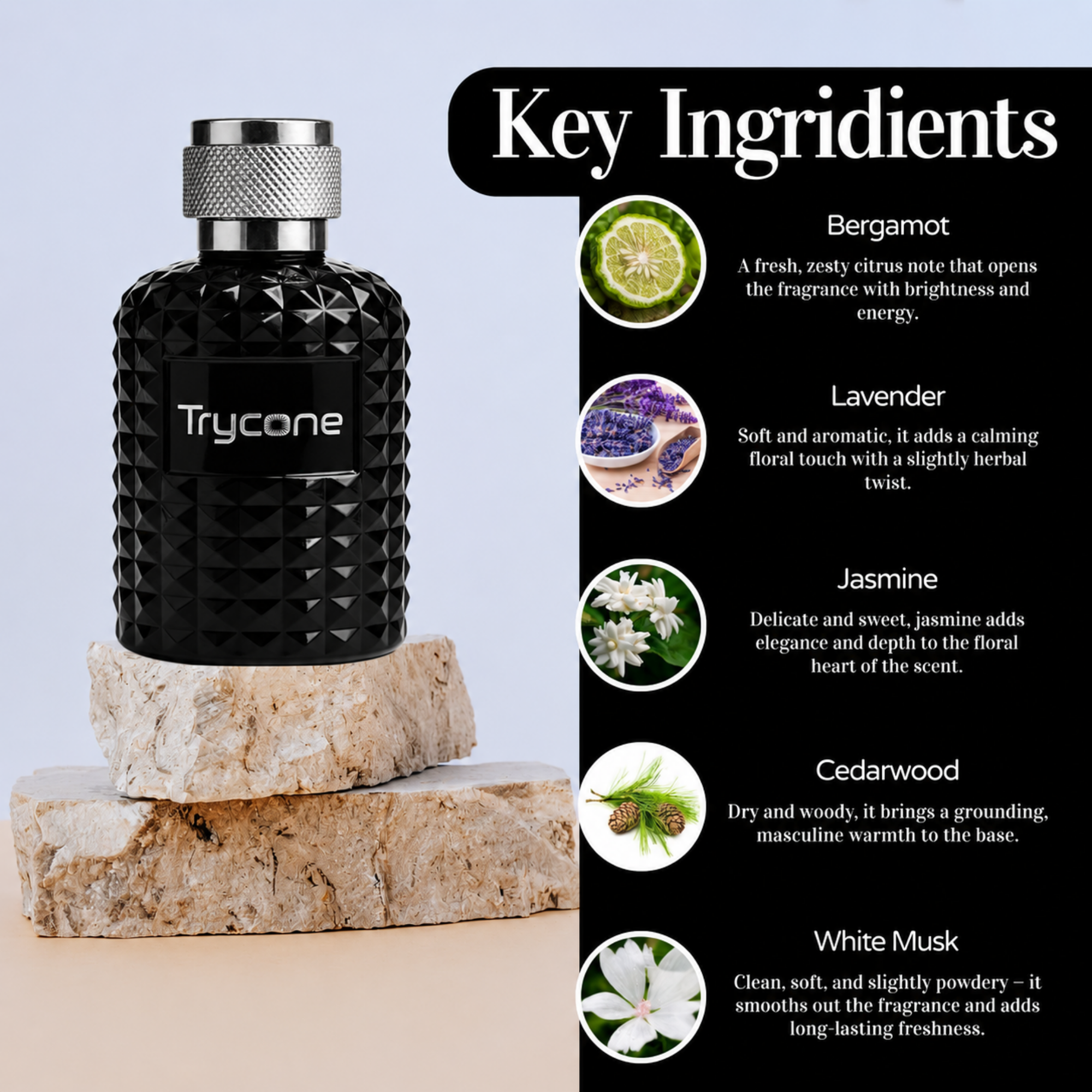 Trycone Solvante Perfume for Men - 50 Ml