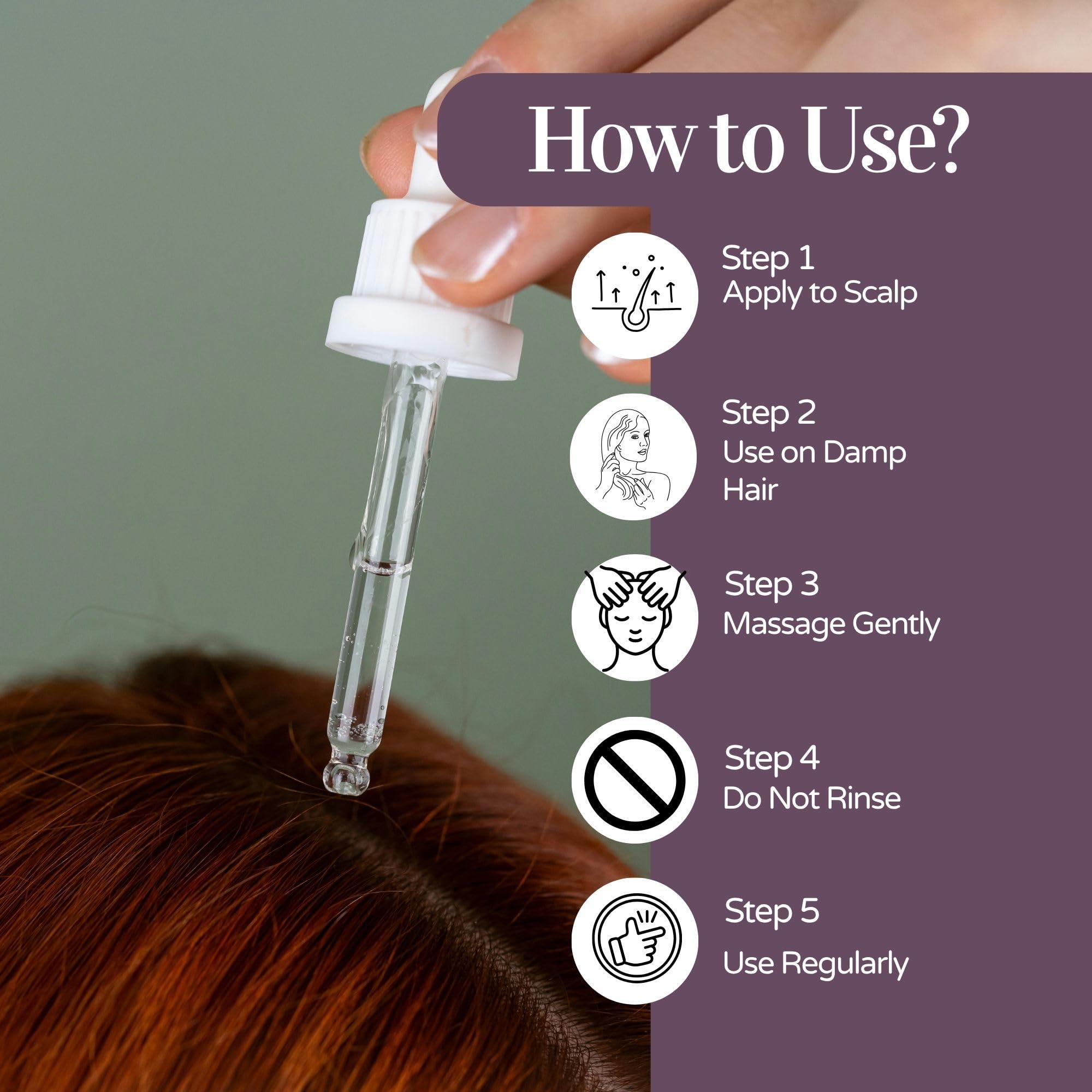 Trycone Rosemary Hair Growth Serum Enrich with Redensyl, Anagain & Other Natural Actives β 30 Ml