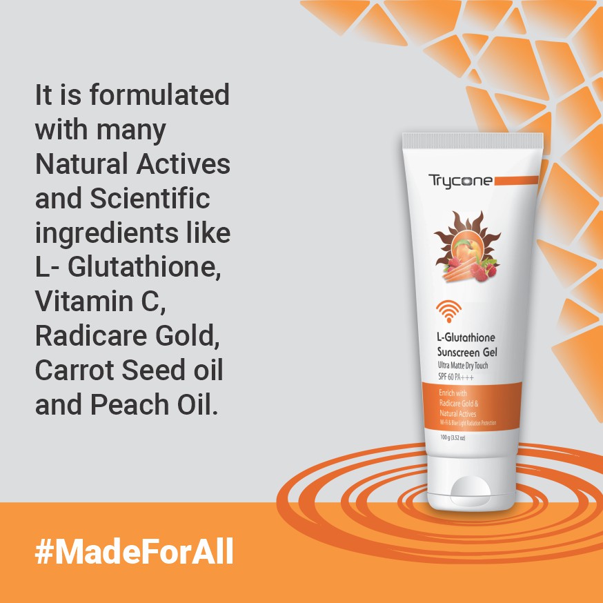 L- Glutathione Sunscreen Gel - 10 g