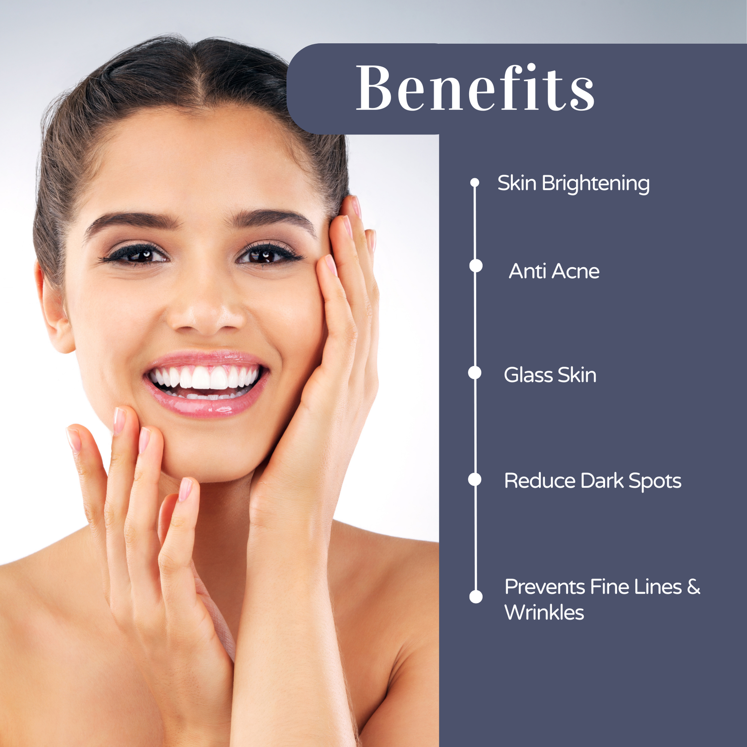 L-Glutathione Face Wash for Mens - 100 g