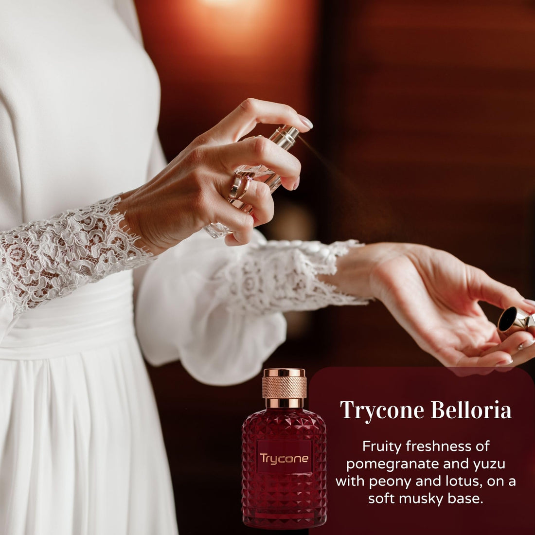 Trycone Belloria Perfume for Women - 50 Ml