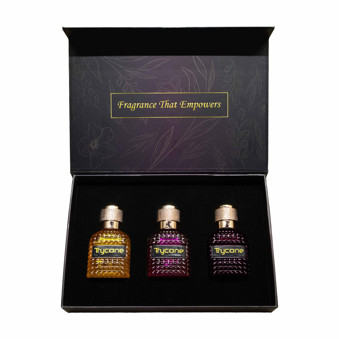 Trycone Perfume Gift Set for Women β Lushira, Velonna & Belloria | Long-Lasting Eau de Parfum | Pack of 3 (30ml Each)