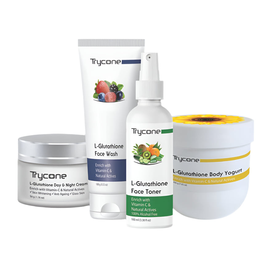 Skin Glow & Whitening - Pack Of 4 Products