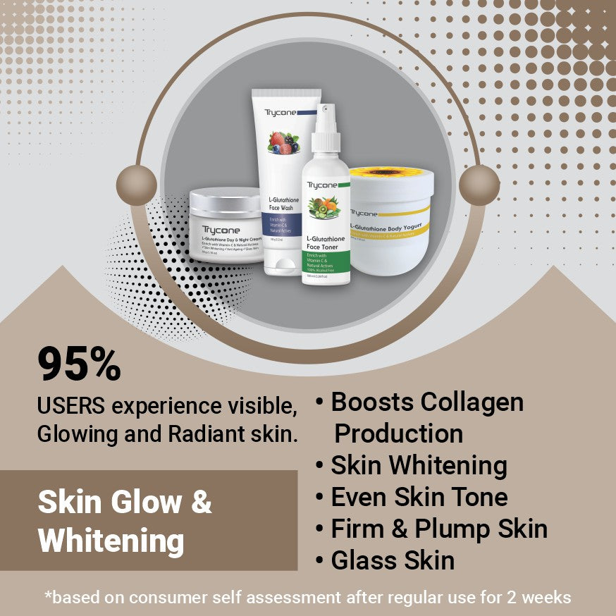 Skin Glow &amp; Whitening - Pack Of 4 Products
